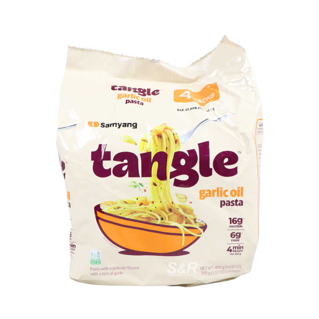 Samyang Tangle Garlic Oil Pasta 4 packs